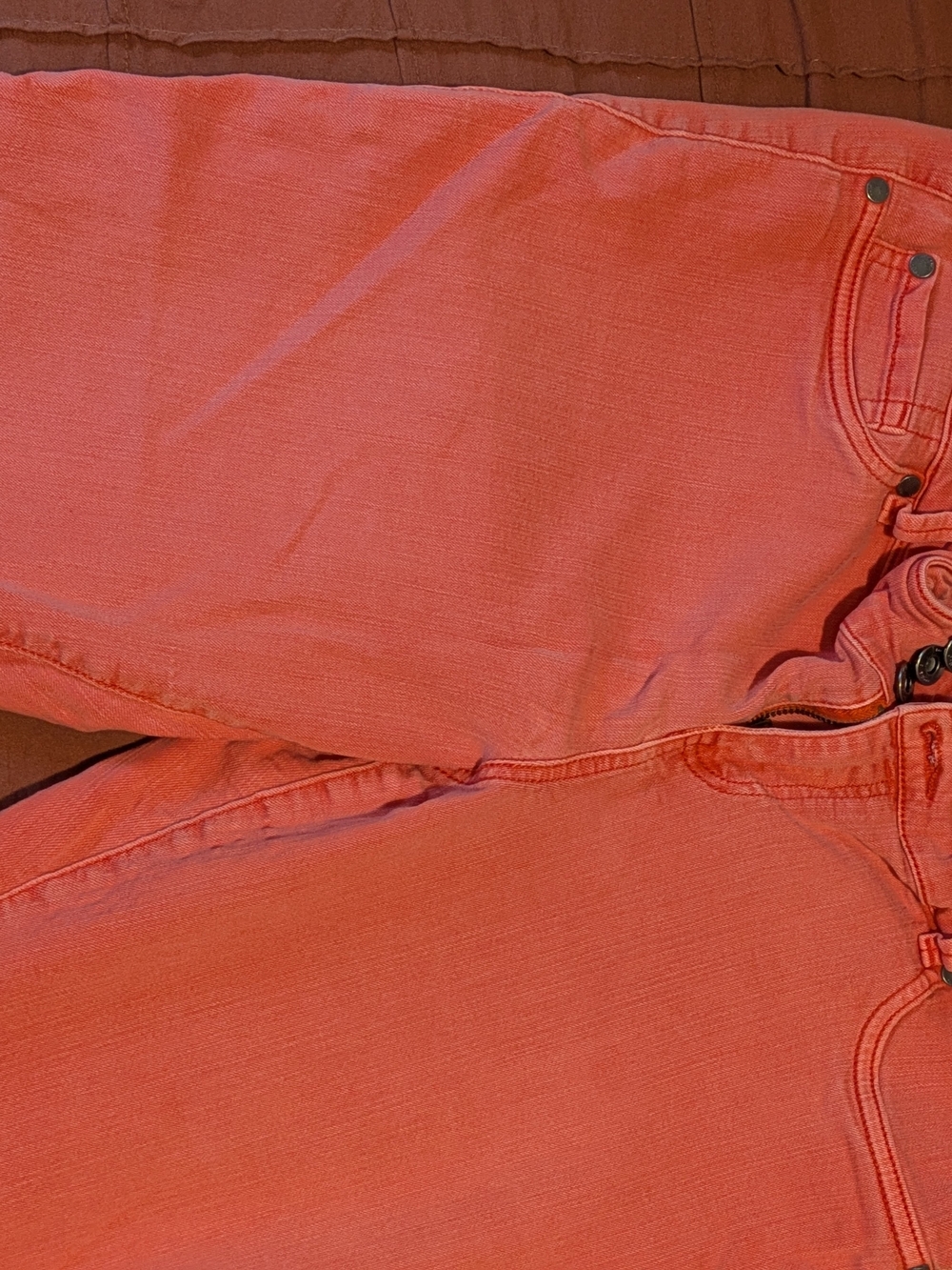 torrid Coral-Orange Skinny Jeans